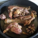 Kosher Restaurant Barcelona – xai rostit amb 12 cabeçes d’all